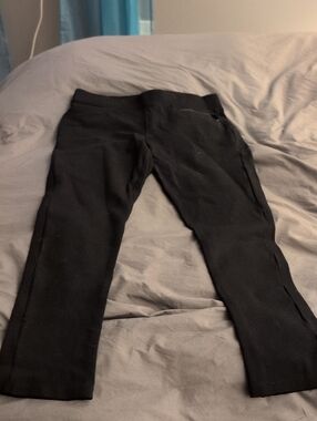 Womens Black Stretch Pull-On Bottoms Dkny Jeans Size Medium